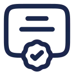 Diploma Verified SVG Icon